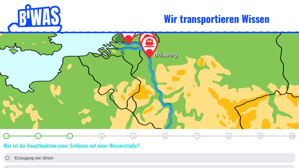 Screenshot Online-Quiz